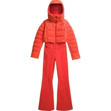Women's The North Face Off The Clock 550 Down One Piece Snowsuit New $700