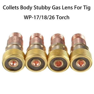 Gas Lens Connector Brass Collets Body Gas Lens Connector W/ Mesh 2021 - Bild 1 von 4