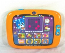 VTech Light-Up Baby Touch Tablet, Orange Works Great 1514