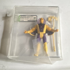 Kenner Super Powers Golden Pharaoh Action Figure AFA 85  12123852 Staff 1986