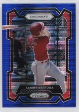 2024 Panini Prizm Blue Pulsar Prizm 45/75 Sammy Stafura #115 10k8