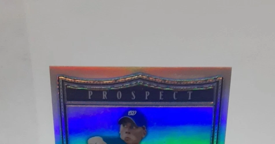 2007 Bowman Sterling Prospects Refractor /199 Ross Detwiler #BSP-RD Auto - Image 4 of 4