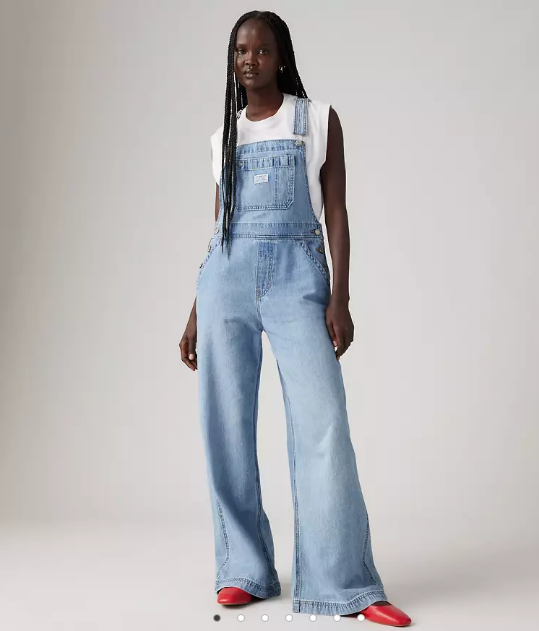 LEVI'S Premium Xl Overalls - Invested Indigo - Light Wash (NEW) | eBay