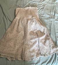 Jayna Mini Dress / White Sleeveless / Size L / Style 17477R / New / See Pics