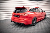 Maxton Design Diffusor Flaps V.7 Passend FüR Ford Focus Kombi ST Mk4 Schwarz Hoc