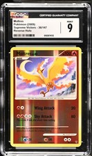 CGC 9 MINT Moltres 36/147 Supreme Victors Reverse Holo Pokemon Card on eBay