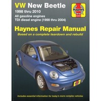 VW New Beetle Typ 9C 1998-2010 Reparaturhandbuch Haynes