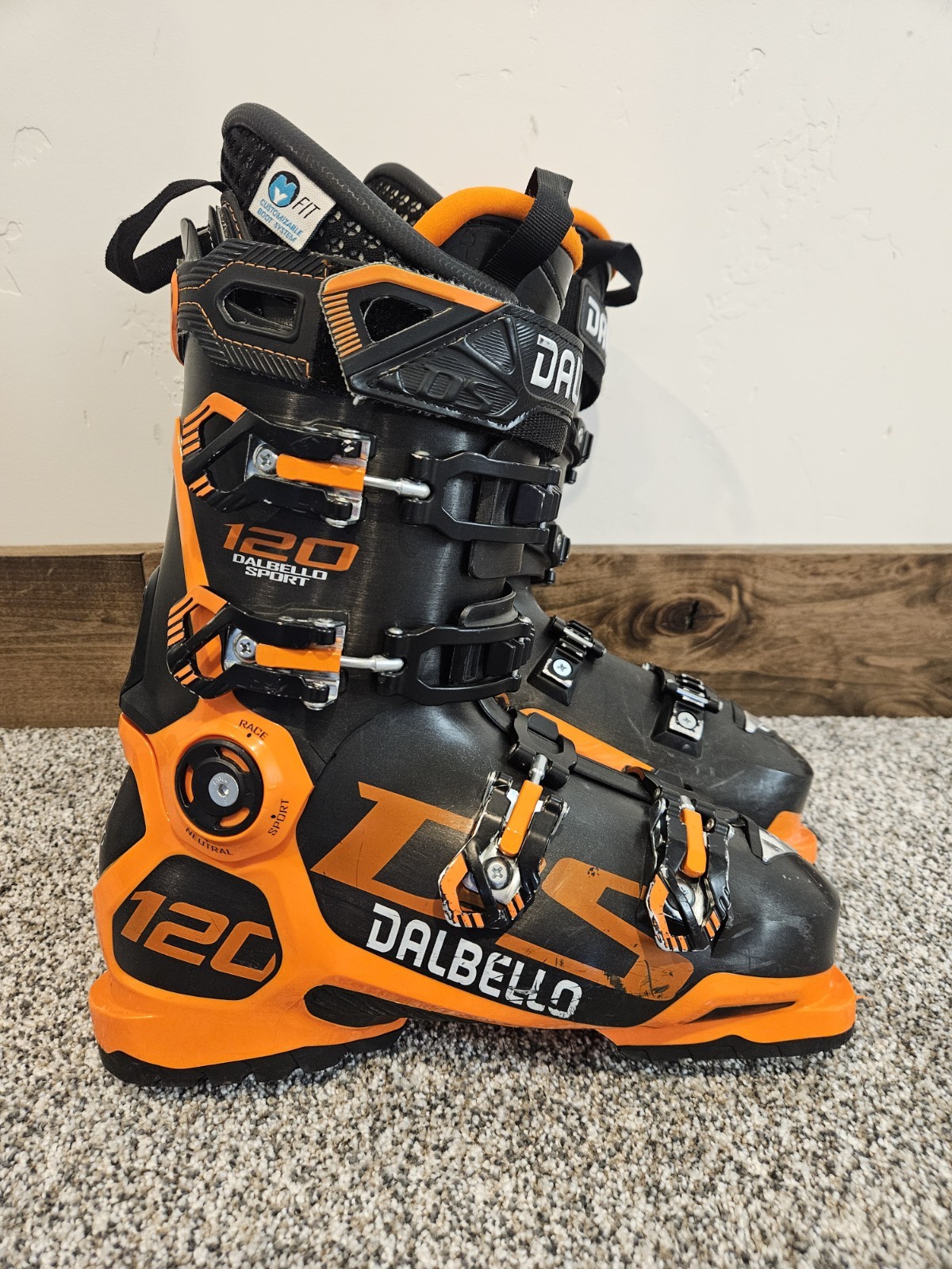 SALOMON Scarponi da sci Dalbello DS 120 GW uomo PERFORMANCE arancione nero 308 mm