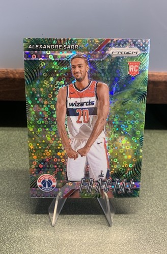 2024-25 Panini Prizm Alexandre Sarr Fractal RC Fast Break Disco Rookie #6
