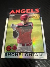 2021 Topps Chrome - 1986 Topps Baseball Shohei Ohtani #86BC-9 Refractor