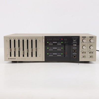 Pioneer CA-X7 Sound Processor 7-Band Graphic Equalizer Mic Mixer Echo Effect