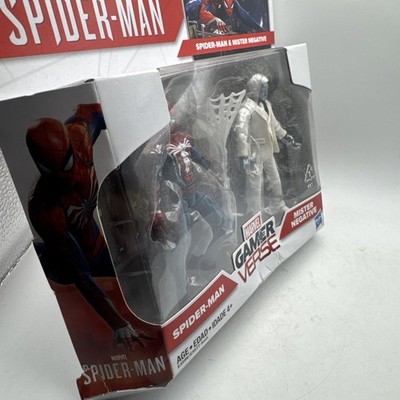 Marvel Gamerverse Spider-Man vs Mr. Negative 3.75”Action Figures