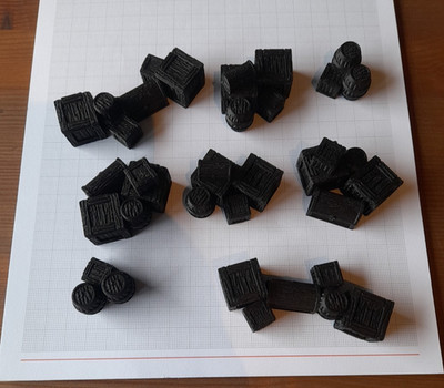 Scatter Terrain Tabletop 28mm Herr der Ringe Warhammer AoS Gelände