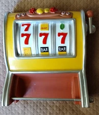 Slot Machine Vending Machine Toilet  Holder Toilet Roll Holder (NEW IN BOX)