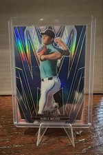2024 Leaf Metal - Noble Meyer #49 Blue Prismatic /35 (RC)