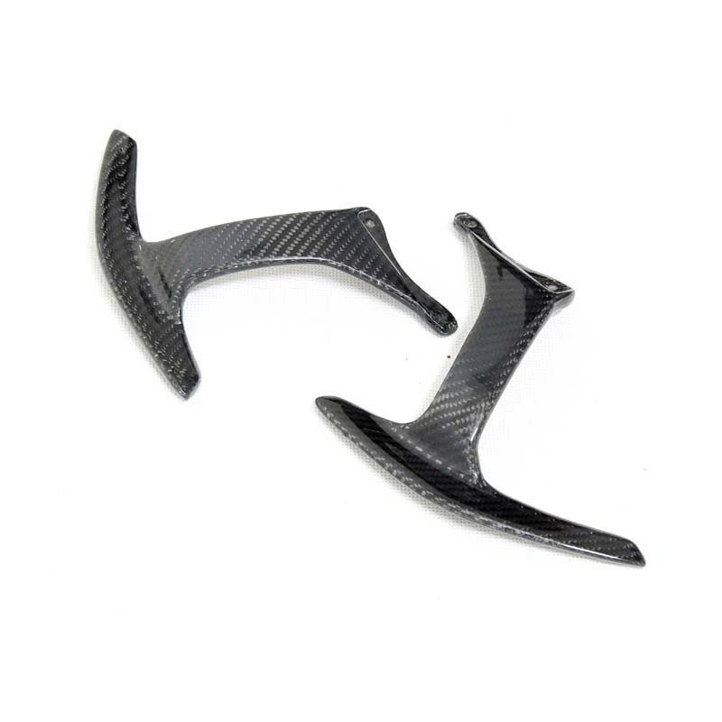 Carbon Fiber Steering Wheel Paddle Shifters For Ferrari 458 Spider Italia 10-15 - Image 4 of 4