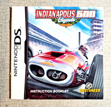 Indianapolis 500 Legends Instruction Manual Only - Nintendo DS
