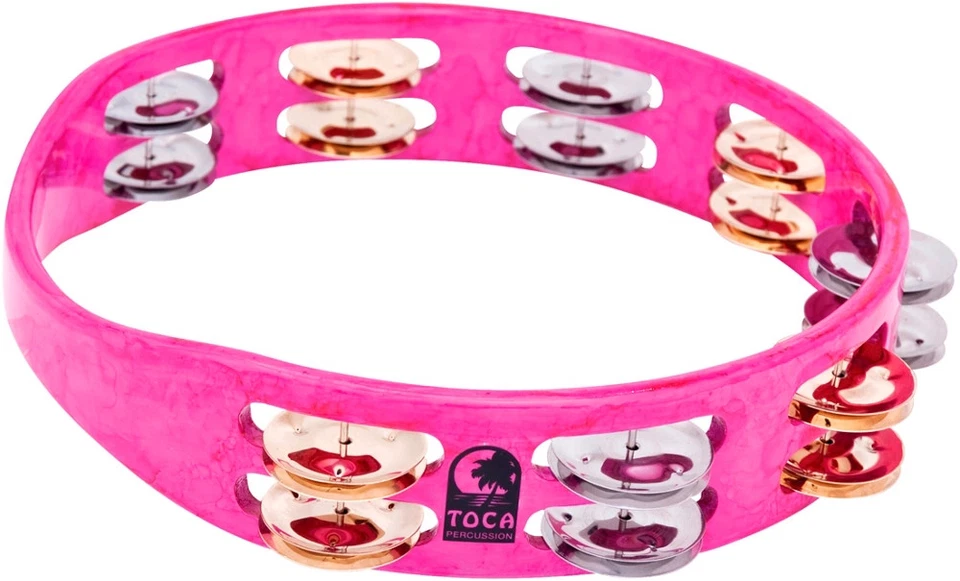 Pandereta Toca Colorsound 10 pulgadas Rosa Foto 3 de 4