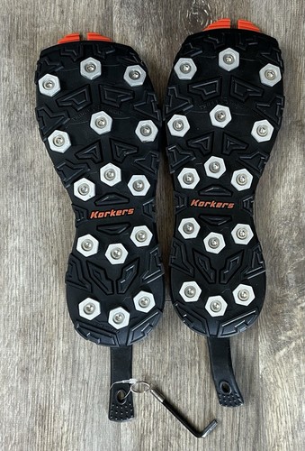 KORKERS OmniTrax V3.0 Triple Threat Hex Disc Interchangeable Outsole Size 11 - Picture 5 of 7
