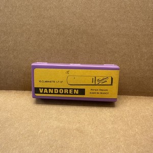 Vintage Vandoren 3.5/4 Bb Clarinet Reeds 10-Pack