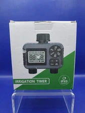 Garden Hose Sprinkler Timer 2 Outlet Digital Irrigation Water Timer Programmable