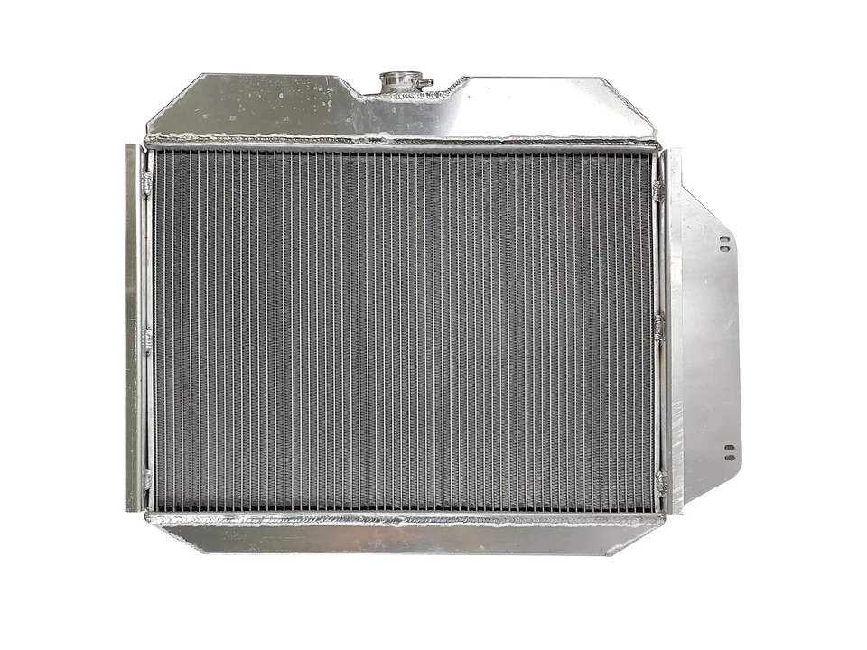 Aluminum Radiator for FORD E-100 E-200 ECONOLINE BASE L6 3.9L 1969-1974 - Imagem 3 de 4