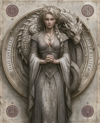 8x10 Character Illustration Art Print - 507048934