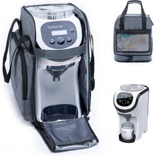 SFYBYHEART Carrying Case Compatible with Baby Brezza Formula Pro Mini Grey 