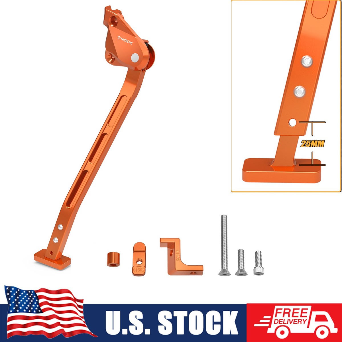 NICECNC Kickstand Side Stand For KTM 125 150 SX 250 350 450 SXF