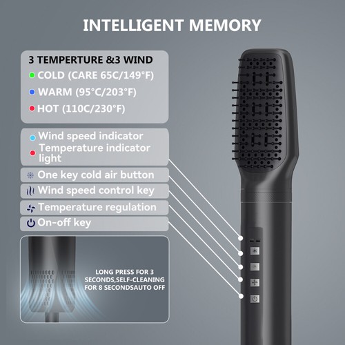 5 in 1 Haarbürste Haarstyler, Airstyler, Lockenstab, Haarstyler, Hair dryer Neu - Bild 3 von 16