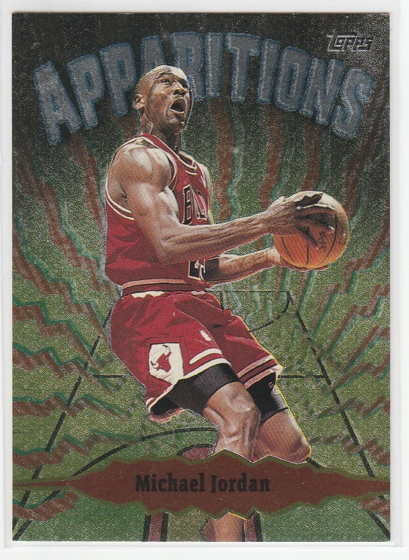 1998-99 Topps Apparitions Michael Jordan Chicago Bulls #A15