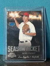 2011 Playoff Contenders MIKE TROUT #17 Season Ticket Rated Rookie RC
