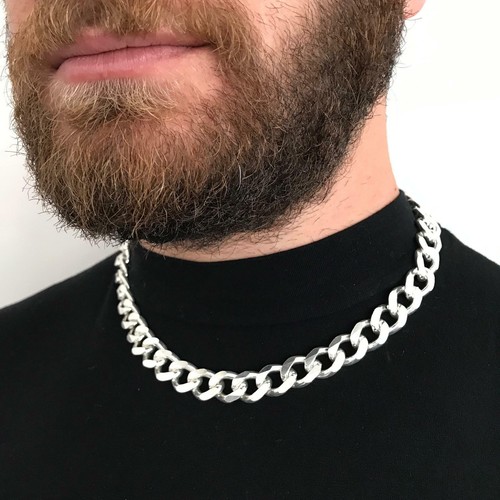 NEW 14mm Mens Tight Curb Cuban Chain 