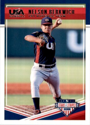 2018 Panini Stars & Stripes Nelson Berkwich Rookie #63 Team USA Baseball