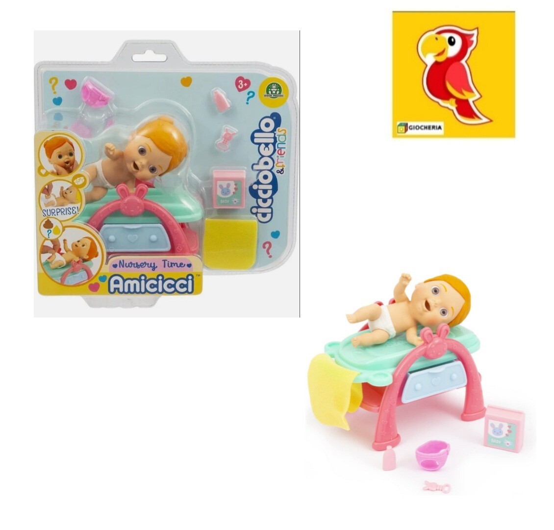 Cicciobello Amicicci - Cicciolily con Fasciatoio - Giochi Preziosi - CC014