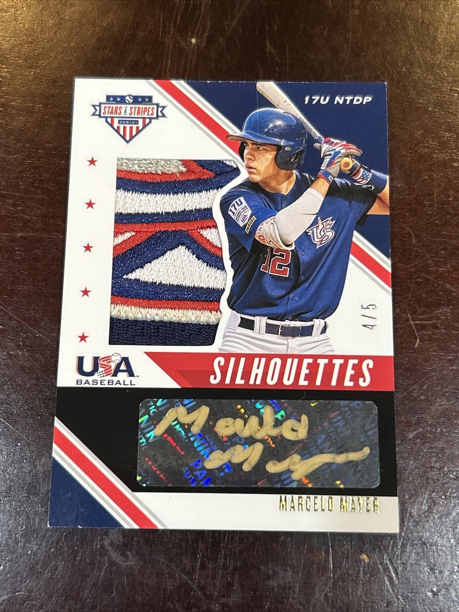 MARCELO MAYER /5 RC AUTO PATCH 2020 Panini USA Stars And Stripes