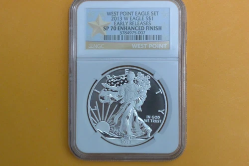 2013 W American Silver Eagle NGC SP70 Enhanced Early Releases