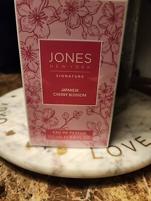 Jones NEW YORK SIGNATURE JAPENESE CHERRY BLOSSOM Eau De PARFUM 3.4oz SEALED