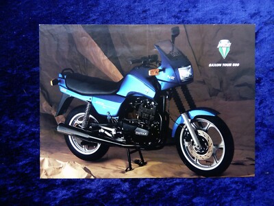 MZ Saxon Tour 500 Prospekt 2 Seiten