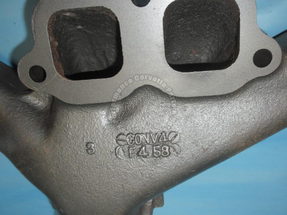 1958 - 1961 Chevrolet Lh4 348 Exhaust Manifold GM #3732793 RARE  