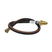 0.75m LPG Pigtail Hose POL x W20 Static Caravan Gas Regulator Hose Replacement