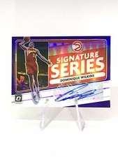 2020-21 Donruss Optic Dominique Wilkins Purple Auto #SS-DWL Signature Series