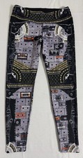 Leggings REEBOK Speedwick Lux audaces barrocos casete cinta impresión música grandes