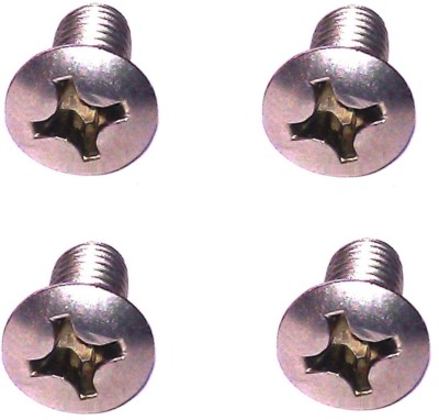 Honda SS50 Exhaust Guard A2 Stainless Oval Countersunk Screws - Pack of 4
