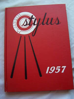 1957 GLENDALE HIGH SCHOOL YEARBOOK GLENDALE, CALIFORNIA  THE STYLUS