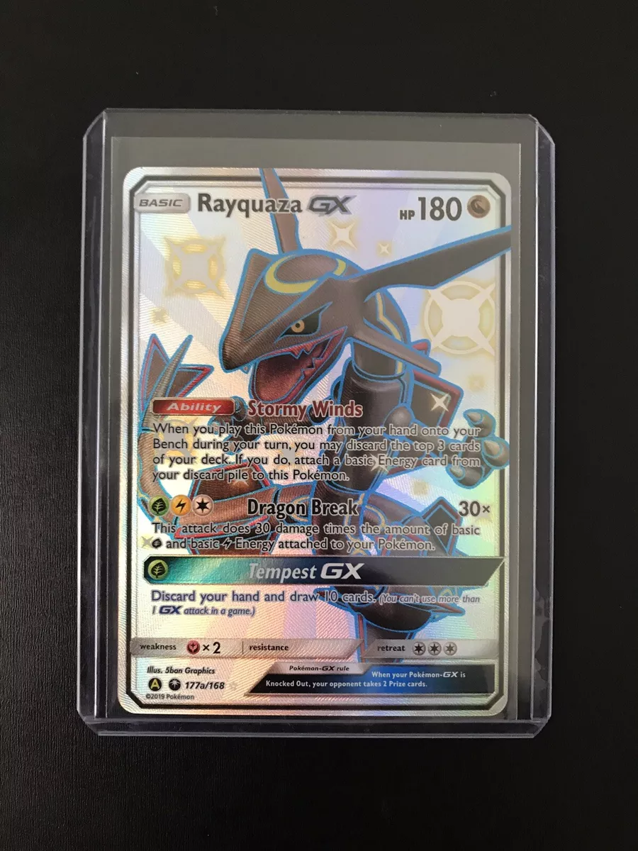 Rayquaza GX - 177a/168