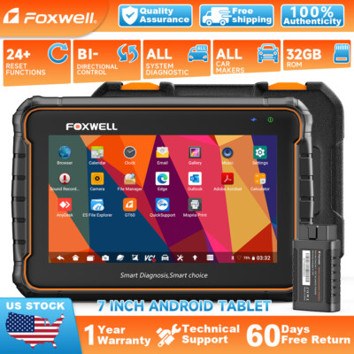 Foxwell GT60 Automotive Full System OBD2 Scanner Car Diagnostic Scan Tool Tablet