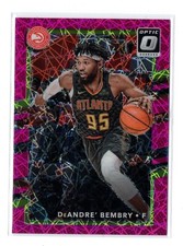 17-18 Donruss Optic Pink Velocity #1 DeAndre’ Bembry ##/79