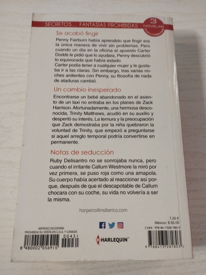 Se Acabo Fingir Natalie Anderson Robin Grady Heidi Rice 2019 - Book ...