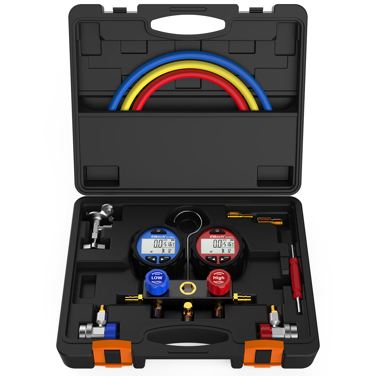 Elitech Báscula De Carga De Refrigerante Para HVAC Con Funda 100 Kg LMC - Foto 2